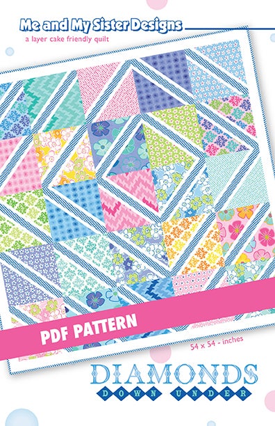 Diamonds Down Under PDF pattern